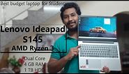 Lenovo Ideapad S145 Ryzen 3 laptop unboxing and review