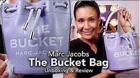 Marc Jacobs The Bucket Bag in Purple Unboxing and Review