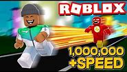 1,000,000 SPEED in Roblox Legends of Speed!!