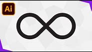 How To Draw An Infinity Symbol In Adobe Illustrator