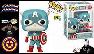 Funko POP Marvel Disney 100 Retro Reimagined Captain America Figure Target Exclusive Review