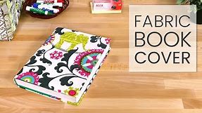 How to Make a Fabric Book Cover