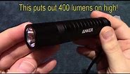 Anker LC40 Flashlight Review!