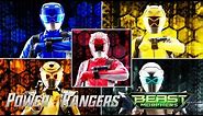 All Ranger Morphs in Power Rangers Beast Morphers | Power Rangers Official