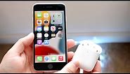 How To Connect AirPods To iPhone SE (2022)!