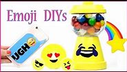 5 DIY Emoji Projects YOU NEED TO TRY! Phone Case, Mini Slime, Stress Ball & Room Decor DIYs!