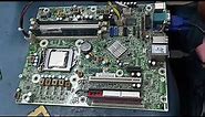 how to chek hp elite 8200 desktop motherboard