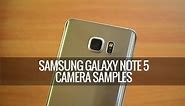 Samsung Galaxy Note 5 Camera Samples
