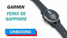 Garmin Fenix 5S Sapphire Unboxing HD (010-01685-11)