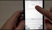 Change your Apple ID Password | Uppercase and Lowercase Letters in Password