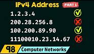 IPv4 Address (Part 1)