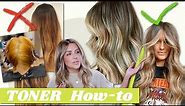 How to Tone for the Hair Color You Want! - With Any Brand