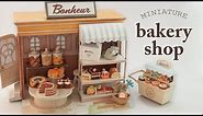 DIY Miniature Bakery Diorama Papercraft (step by step tutorial)