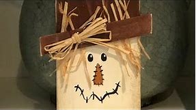 Easy Scarecrow Fall Craft