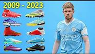 KEVIN DE BRUYNE - New Soccer Cleats & All Football Boots 2009-2023