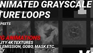 ArtStation - 4K Animated Grayscale Texture Loops | Resources