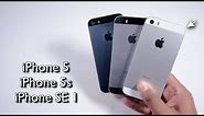 iPhone SE vs iPhone 5s vs iPhone 5 🤯 RETRO COMPARACIÓN en PLENO 2022 😎 - RUBEN TECH !