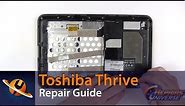 Toshiba Thrive Screen Replacement Repair Guide