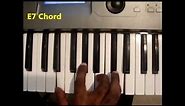 How To Play E7 Chord (E Dominant Seventh, Edom7) On Piano & Keyboard