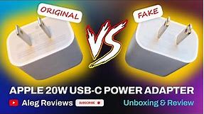 Original vs Fake - Apple 20W USB-C Power Adapter #apple #adapter