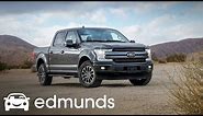 2018 Ford F-150 Lariat 4WD Crew Cab Review | Track Test | Edmunds