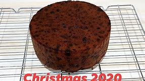 How to make a 6 inch Traditional British Christmas Cake - For Beginners