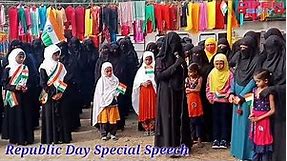 Republic Day Special Speech by A Banat Madrassa Student of Assam l Happy Republic Day of India, 2021