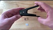 How To Use a Sim Card Cutter (From Micro Sim to Nano Sim)