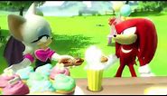 knuckles and rouge - interactions in Sonic Games