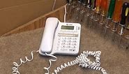 AT&T CL2909 Corded Phone with SpeakerPhone and Caller ID | Initial Checkout