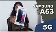 Unboxing Samsung A53 5G | ¿incluye cargador? 👀