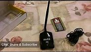 Unboxing ALFA AWUS036NHA - Wireless N Wi-Fi USB Adapter | Atheros AR9271