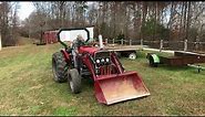 Massey Ferguson 230 Diesel Tractor with Loader on Front