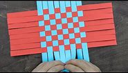 Paper Weaving Basket | How to make a Paper Easter Basket | DIY Easter Basket