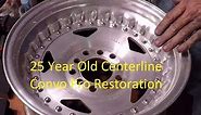 Restoring and mounting 25 year old Centerline Convo Pros on the 37 Ford