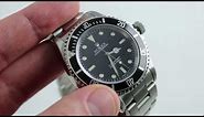 Rolex Oyster Perpetual Submariner "No Date" Ref. 14060 Watch Review