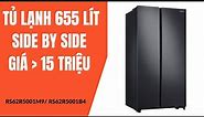 Tủ lạnh Samsung 655 lít side by side RS62R5001M9/RS62R5001B4