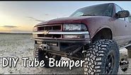 Simple Winch Bumper, Ultimate chevy S10 Rock Lander DIY tube bumper