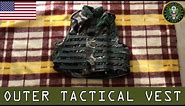 U.S. Military Woodland Outer Tactical Vest (Interceptor Body Armor)