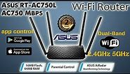 Asus AC750L Router Unboxing and Full Configuration step by step in mobile