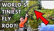 SMALLEST Fly Rig Ever?! Scierra Baby Brook Outfit - Tiny Fly Fishing Rod Review