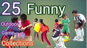 25 Collections Of Fun Outdoor Games / Party Games