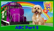 Learn the Alphabet with Lizzy the Dog | ABC video for kids Part 5