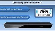 Panasonic - Blu-Ray Player - Function - Connecting to a home network.