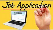 How to Fill out a JOB APPLICATION Correctly l Make Yourself STAND OUT Among the Applicants