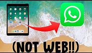 (JAILBREAK) How To Install Whatsapp On Ipad (Not Web Version)