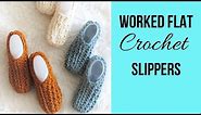 Easiest Beginner Crochet Slippers