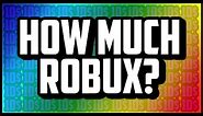 HOW MUCH ROBUX DO YOU GET FROM A $10 ROBLOX CARD? How Much Robux Does a $10 Roblox Card Give