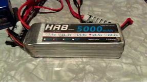 Unofficial Review Unboxing HRB LiPo battery 5000mah 50c 5s
