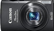 Canon PowerShot ELPH 330 12.1MP Digital Camera with 10x Optical Image Stabilized Zoom with 3-Inch LCD (Black)